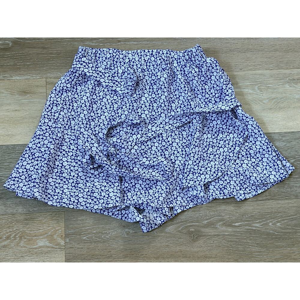 She + Sky Skort Blue and White Small